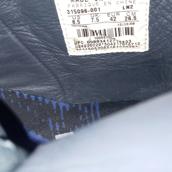 Nike Air Force 1 High Supreme Rasheed Wallace (New Six) SKU# 315096-001 - Picture 10 of 10